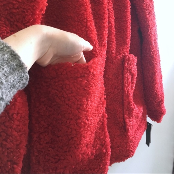 STEVE MADDEN | Oversized Teddy Shearling Jacket - Picture 4 of 4